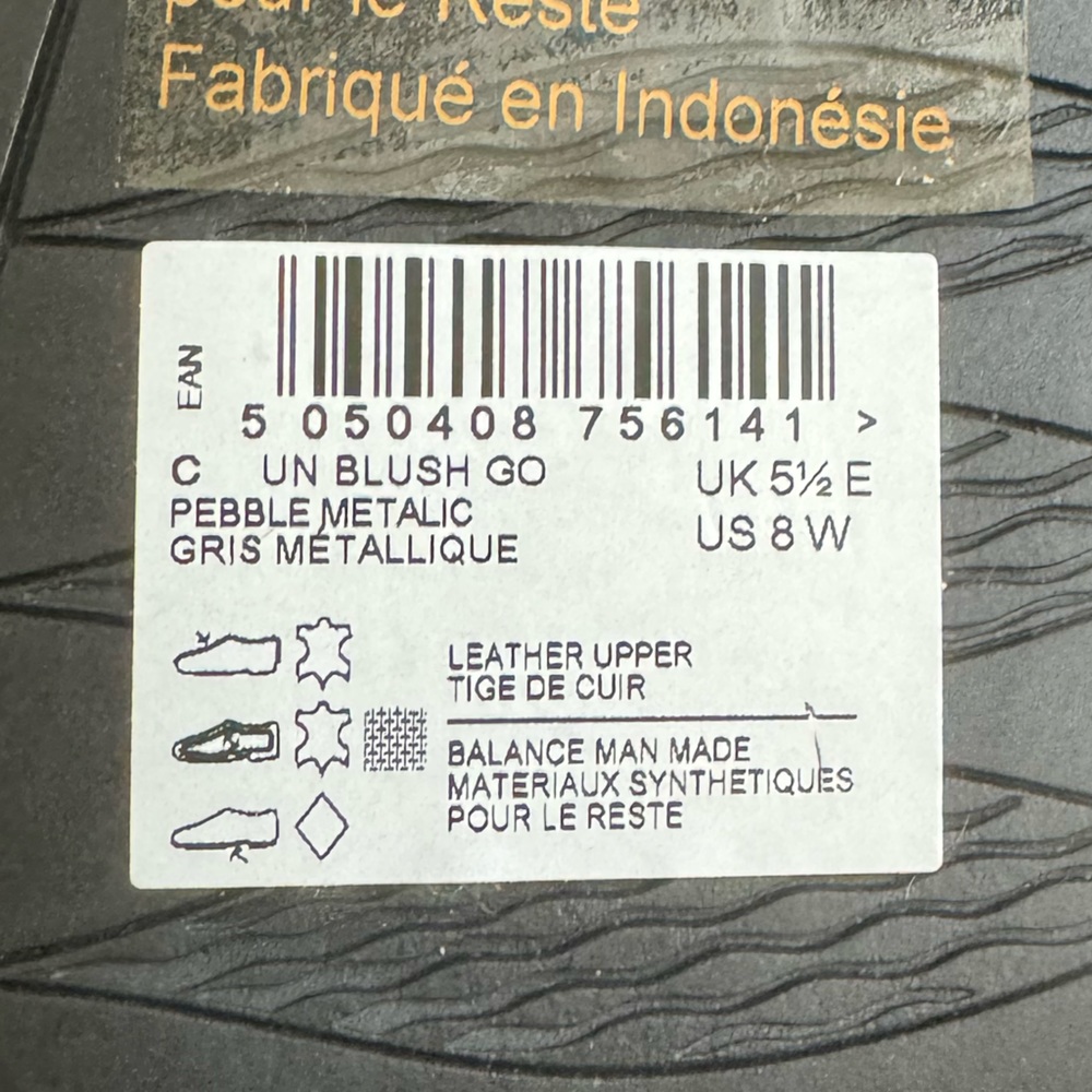 Clarks Dark Brown Leather Flats - Picture 6 of 14